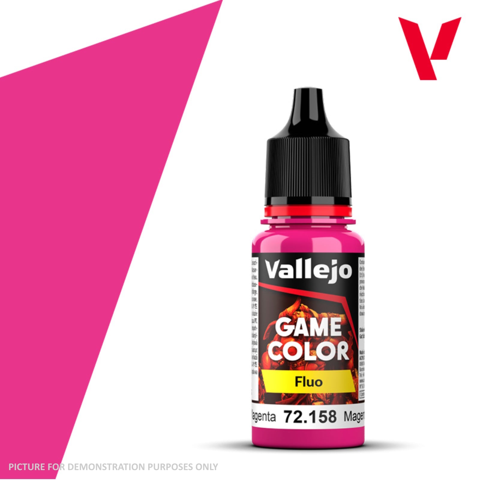 Vallejo Game Colour Fluo - 72.158 Magenta 18ml